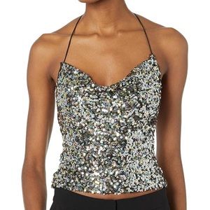 ASTR the Label sequin top